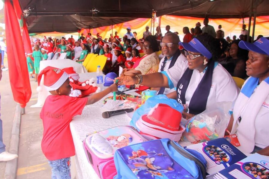 Unique Precious Care Foundation hosted a Christmas party for over 500 children in Akwa Ibom, blending festive cheer with back-to-school empowerment for underprivileged kids.