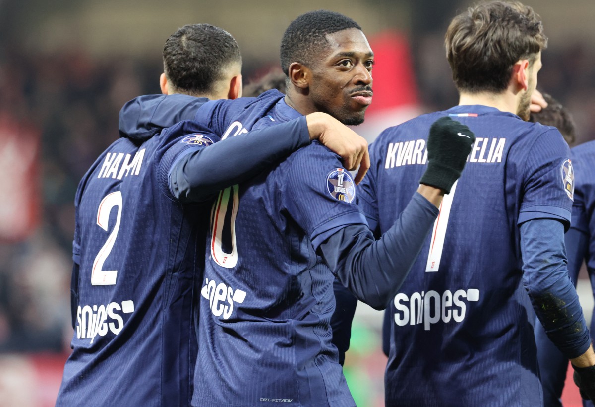 In-form Dembele hits hat-trick again as PSG thump Brest