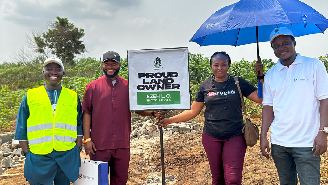 Elite Pillar International Limited has allocated plots to fully paid clients at Heritage Garden City, Agbowa, Ikorodu. The company reaffirms its commitment to sustainability and excellence in real estate development.