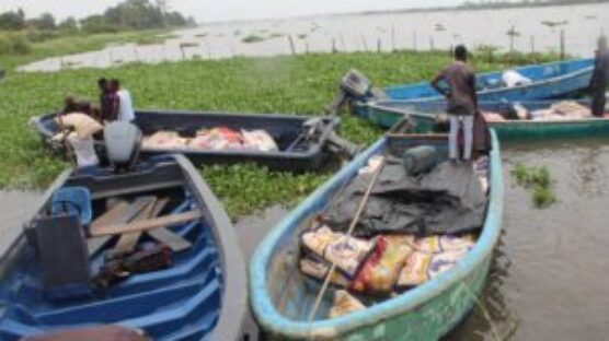 Navy intercepts 16 boats loaded with 1,000 bags of rice in Badagry