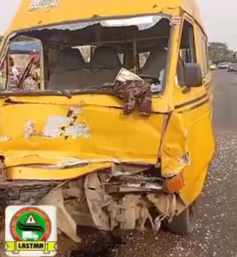 Four injured in Lagos road crash involving commercial bus, motorcycles