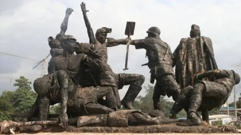 Statue of Enugu Coal Miners