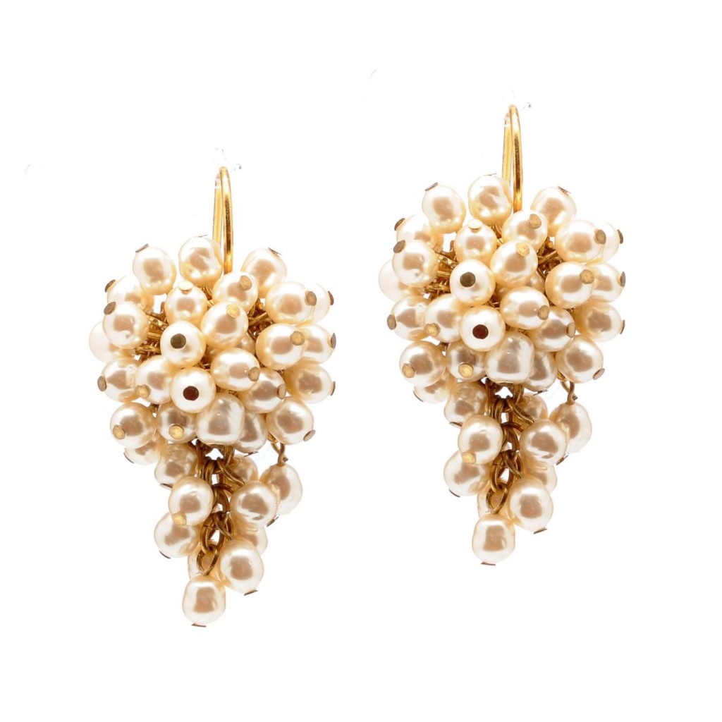 cluster earrings